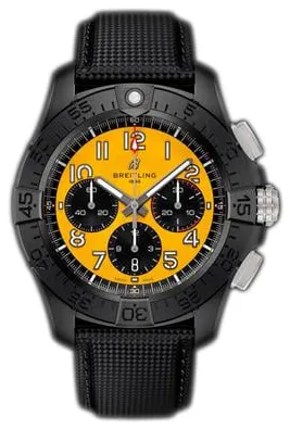 Breitling Avenger SB0147101I1X2 44mm Black ceramic Yellow