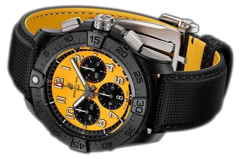 Breitling Avenger SB0147101I1X2 44mm Black ceramic Yellow 2