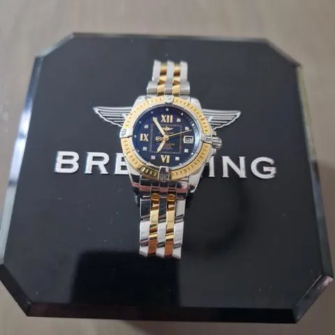 Breitling Cockpit D71356 32mm Yellow gold and Stainless steel Black