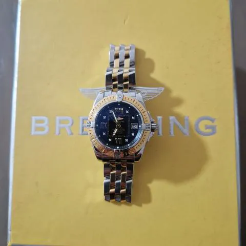 Breitling Cockpit D71356 32mm Yellow gold and Stainless steel Black 2