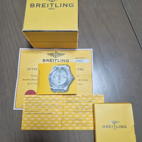 Breitling Cockpit D71356 32mm Yellow gold and Stainless steel Black 3