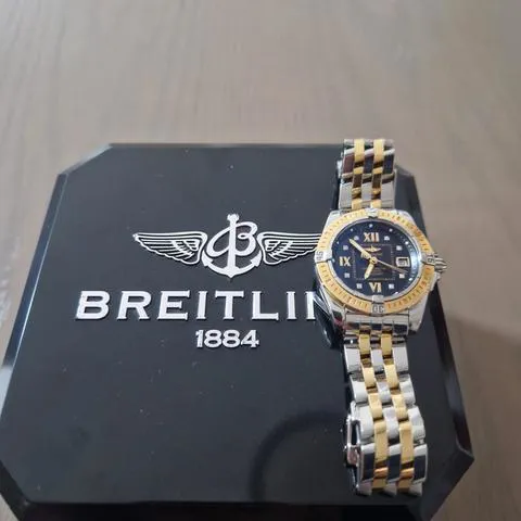 Breitling Cockpit D71356 32mm Yellow gold and Stainless steel Black 4