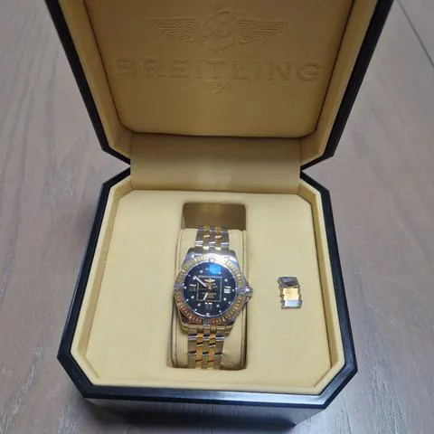 Breitling Cockpit D71356 32mm Yellow gold and Stainless steel Black 5