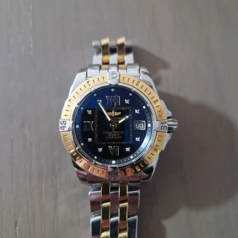 Breitling Cockpit D71356 32mm Yellow gold and Stainless steel Black 11