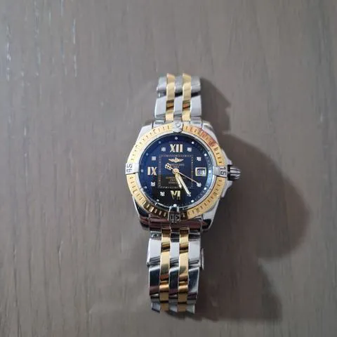 Breitling Cockpit D71356 32mm Yellow gold and Stainless steel Black 12