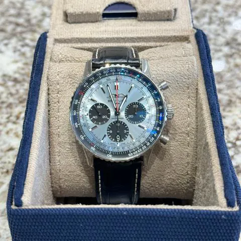 Breitling Navitimer AB0138241C1P1 43mm Stainless steel Blue