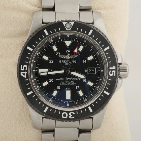 Breitling Superocean Y17393 44mm Stainless steel Black