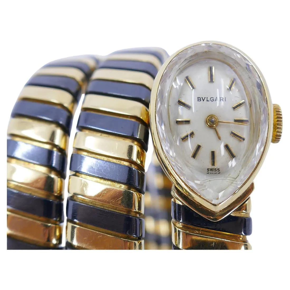 Bulgari Tubogas Serpenti Yellow gold White 2