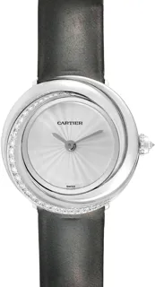 Cartier Trinity WG201041 White gold Silver