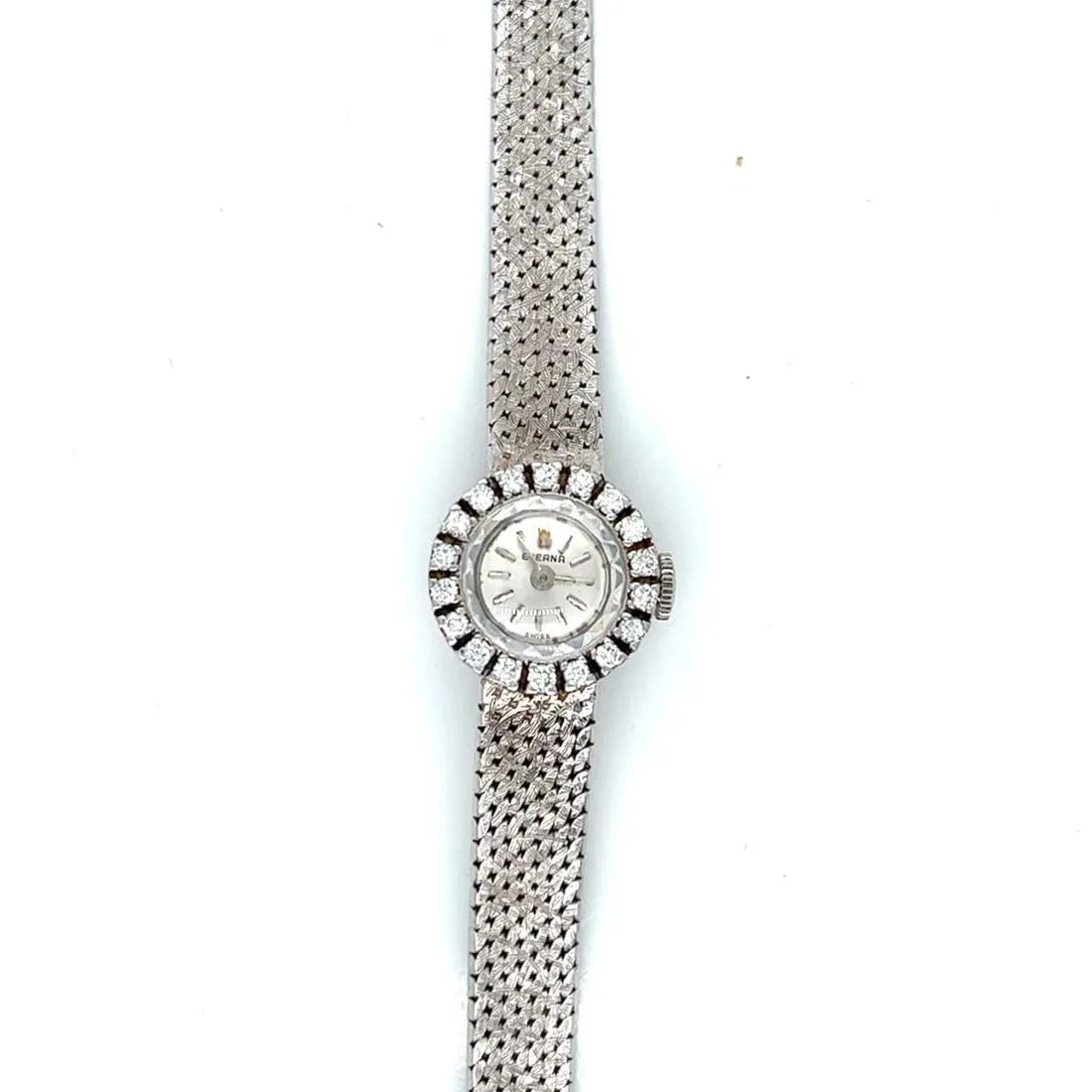 Eterna 15mm White gold and Diamond