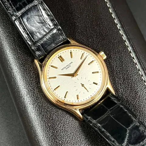 Patek Philippe Calatrava 3923 32mm Rose gold Silver