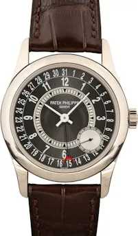 Patek Philippe Calatrava 6000G-010 37mm White gold Gray