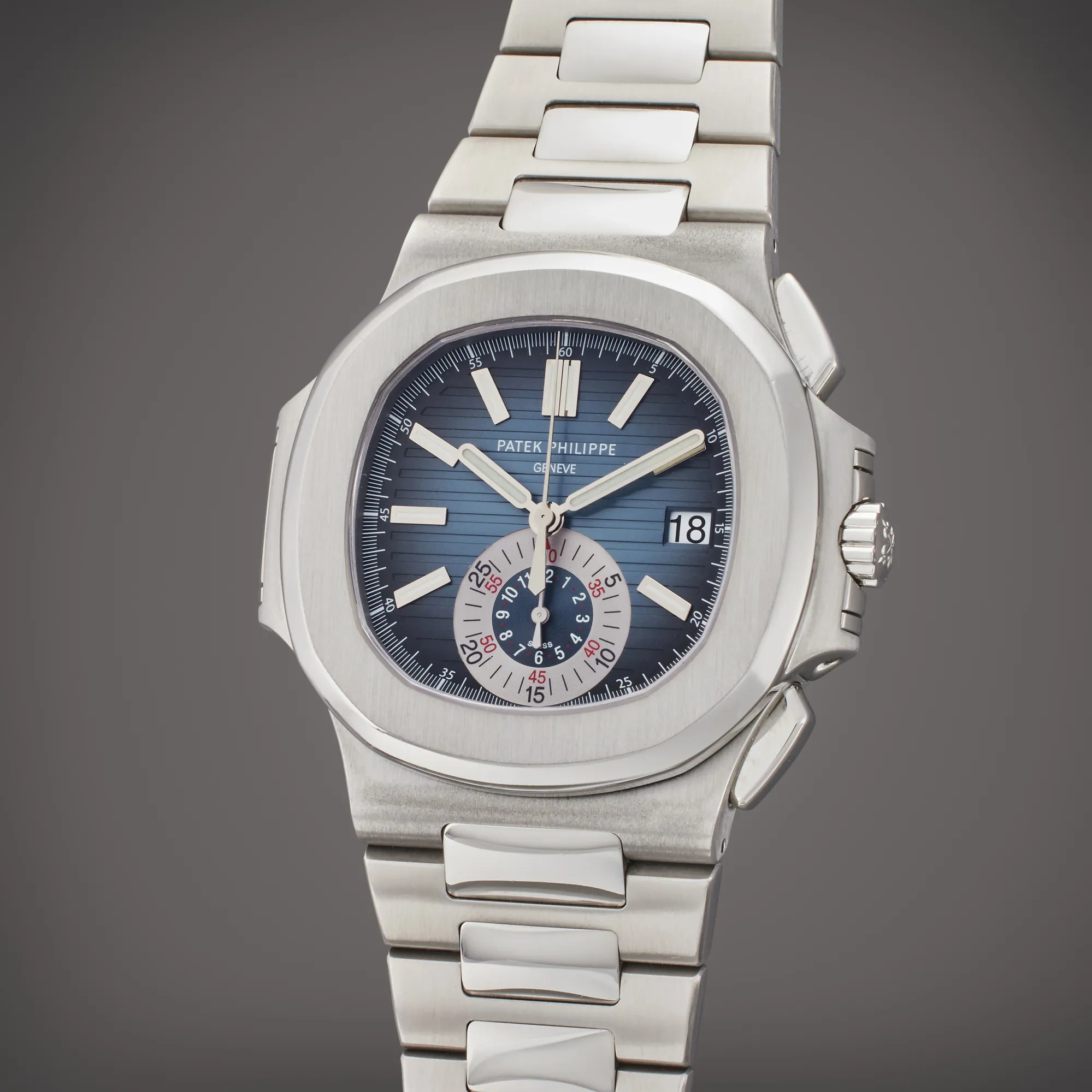 Patek Philippe Nautilus 5980/1A-001 40.5mm Stainless steel Blue