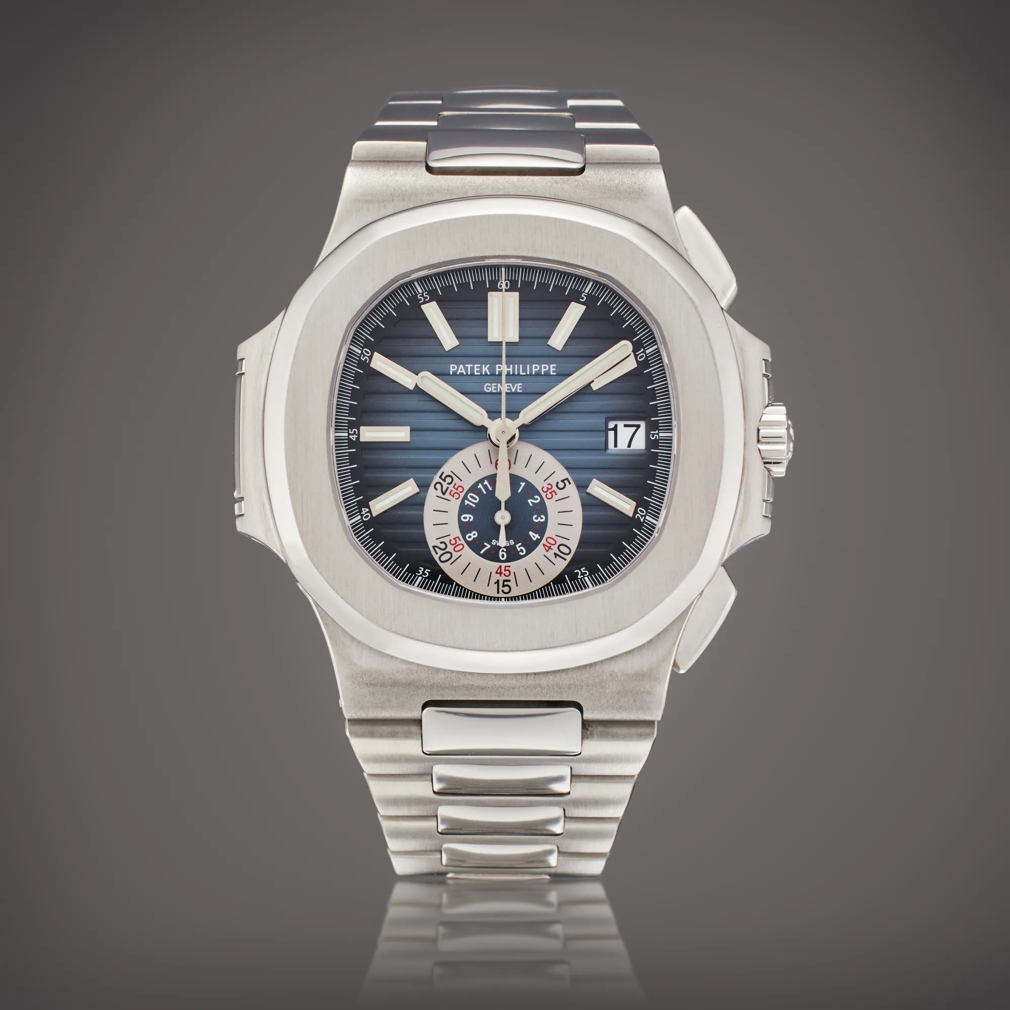 Patek Philippe Nautilus 5980/1A-001 40.5mm Stainless steel Blue 2