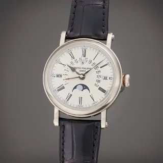 Patek Philippe Perpetual Calendar 5159G-001 White gold Silver