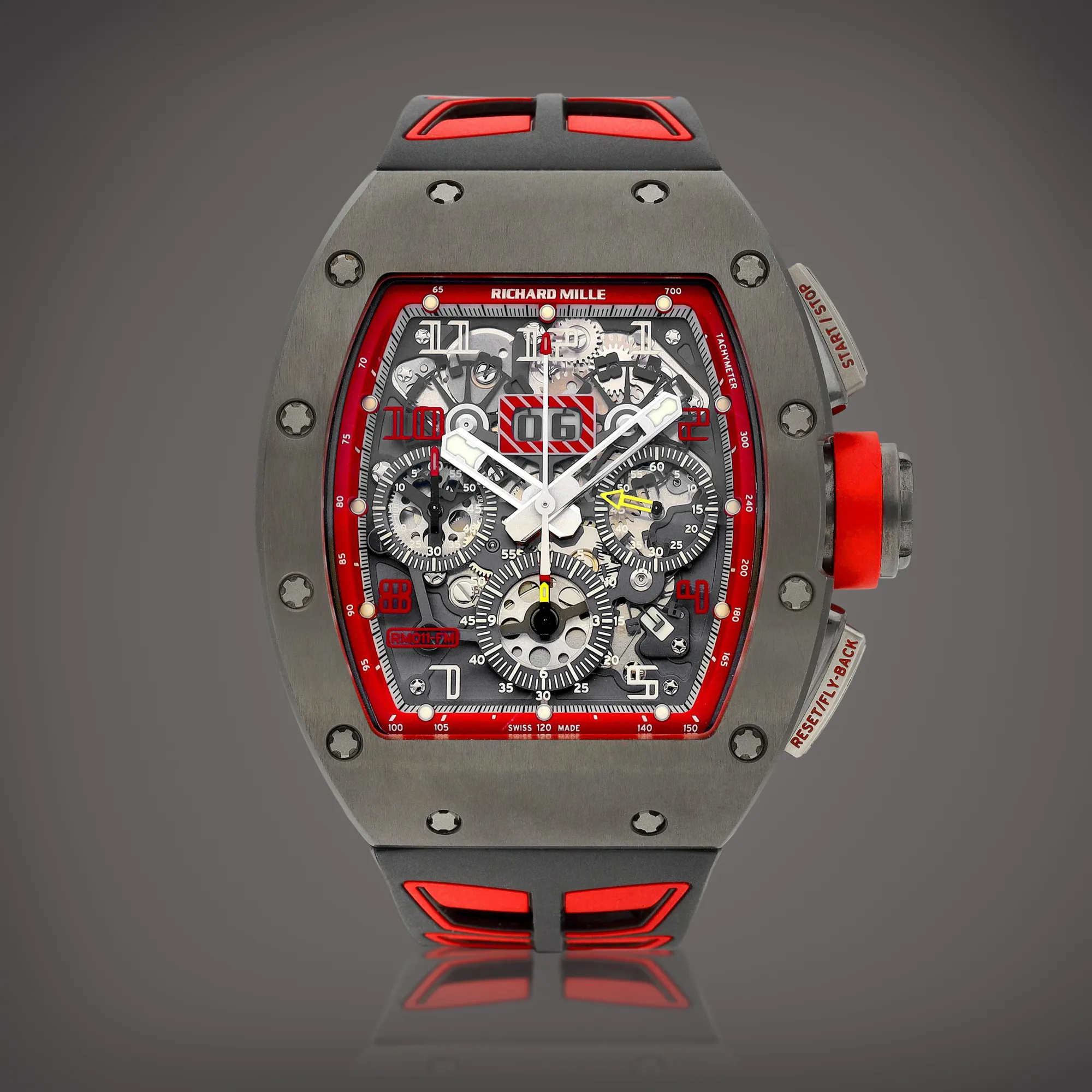 Richard Mille RM 011 RM011 AH 42mm Titanium Semi-skeletonized 2