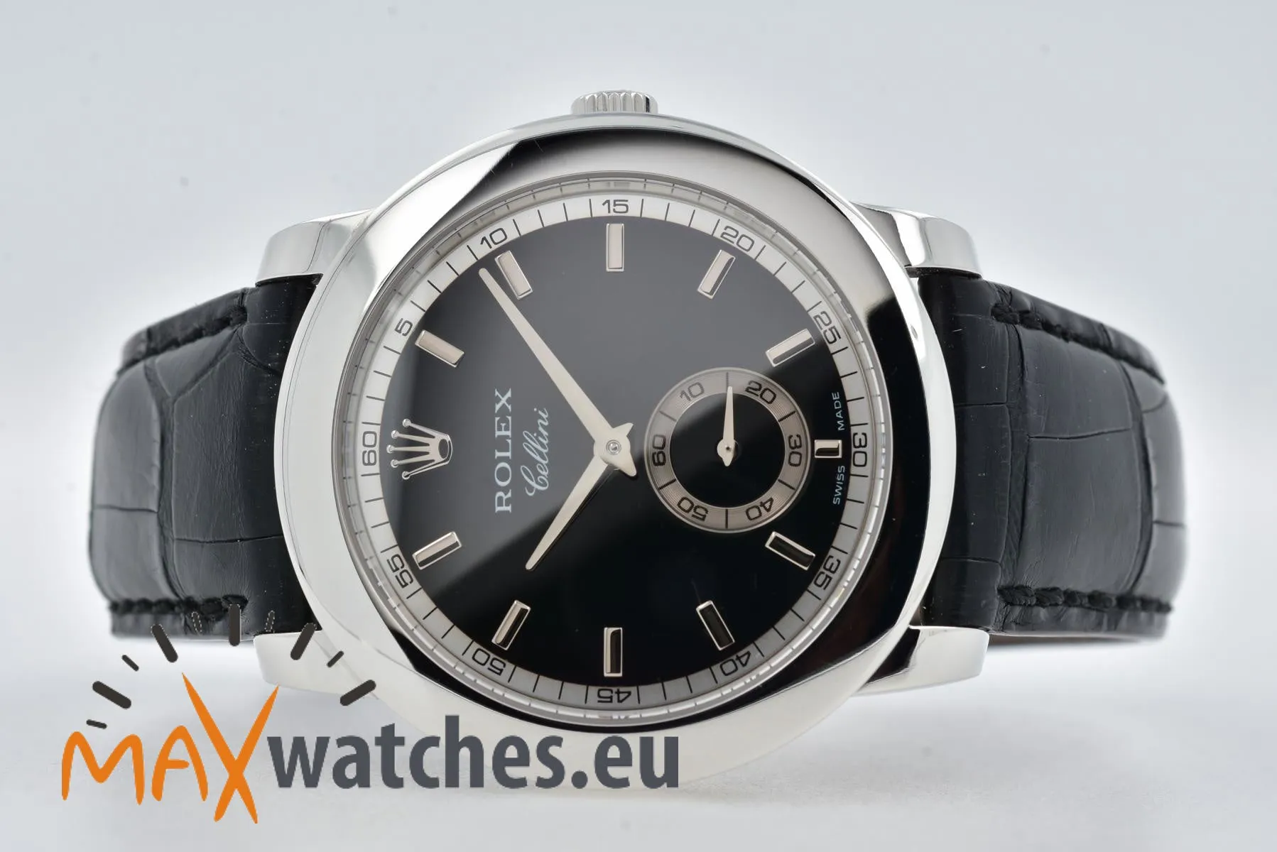 Rolex Cellini 5241 38mm Platinum Black