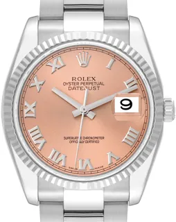 Rolex Datejust 36 116234 Stainless steel Salmon