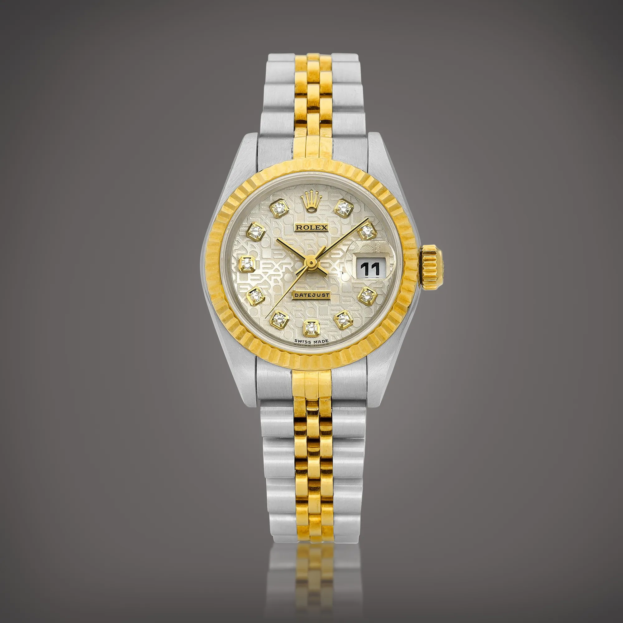 Rolex Datejust 69173 26mm Stainless steel and yellow gold Silver 1