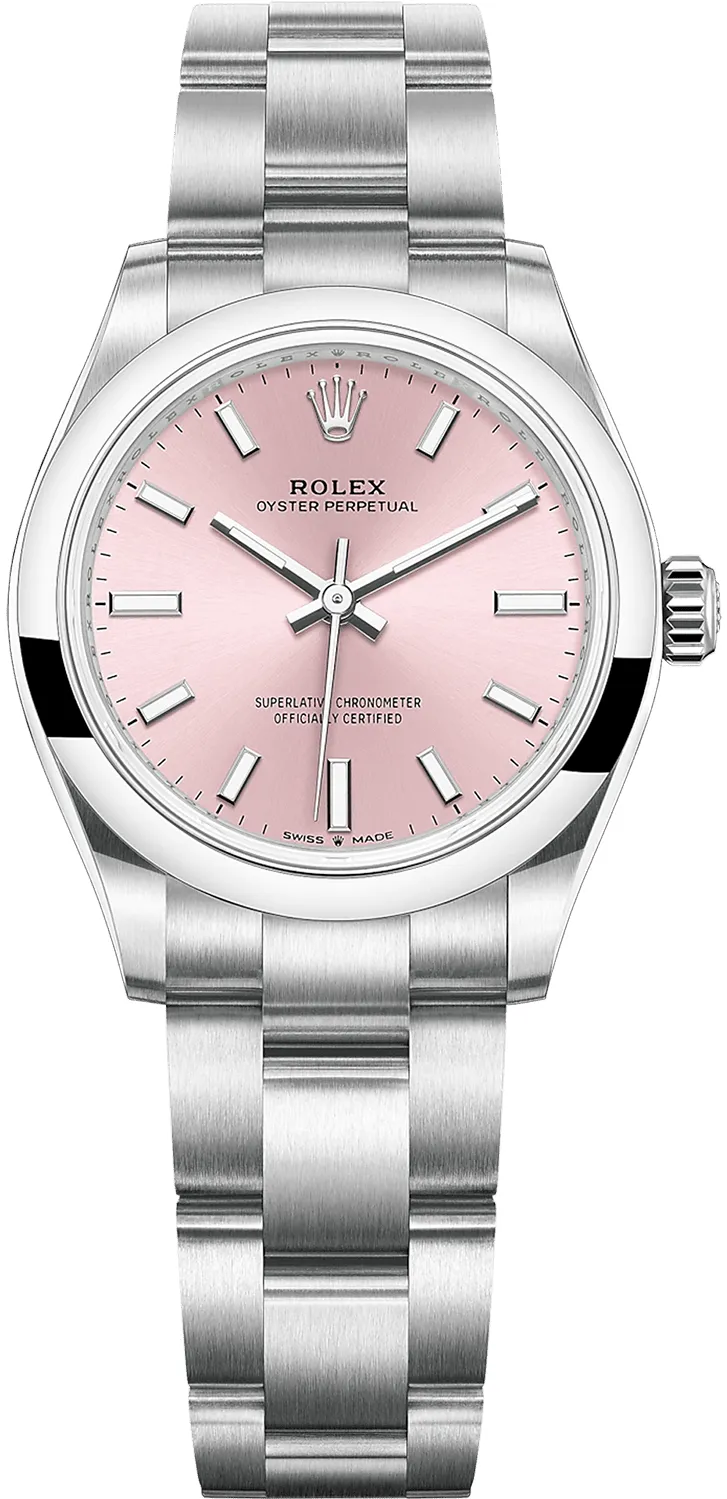 Rolex Oyster Perpetual 277200-0004 31mm Oystersteel Pink