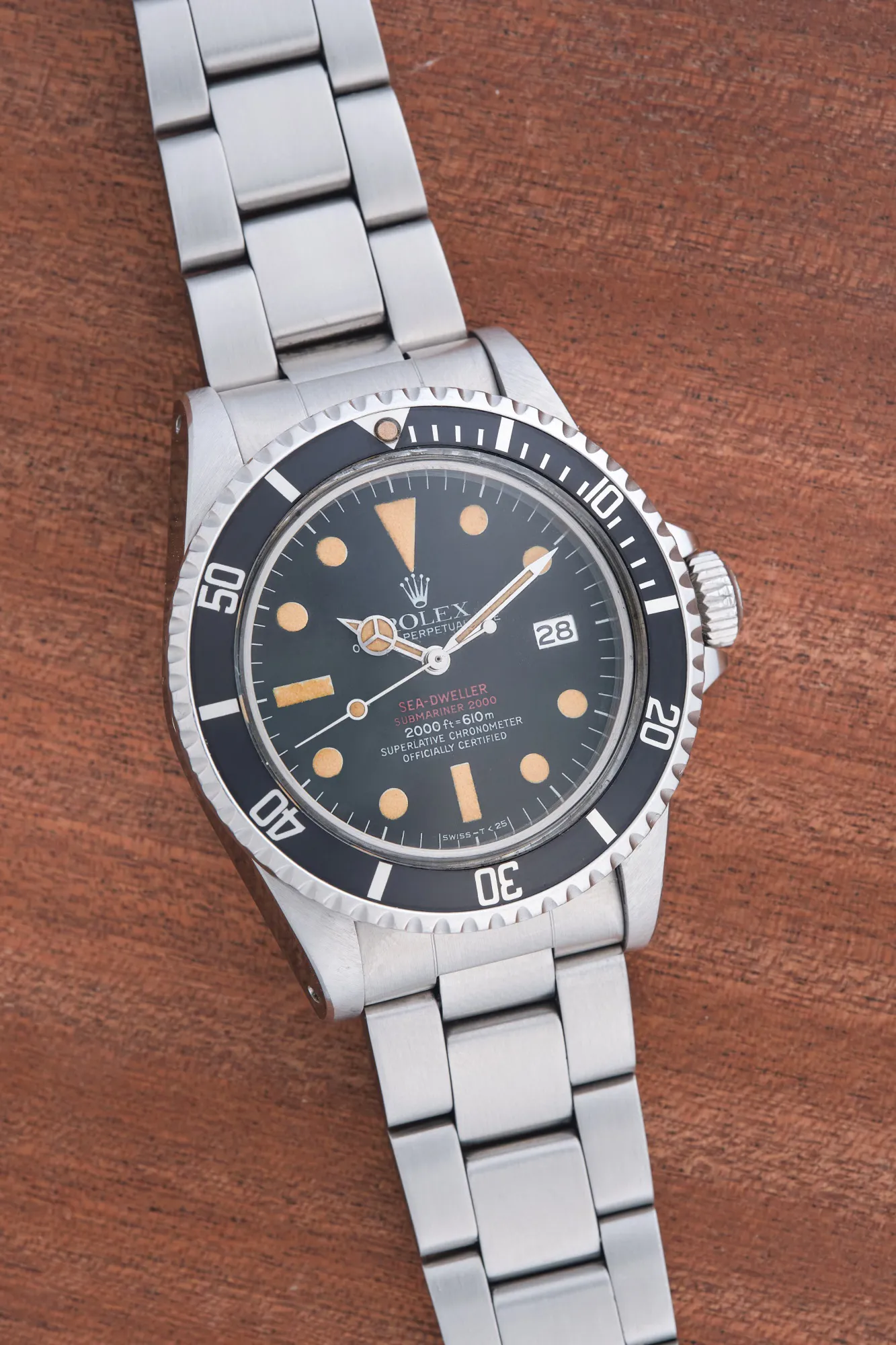 Rolex Sea-Dweller 1665 40mm Stainless steel Black 1