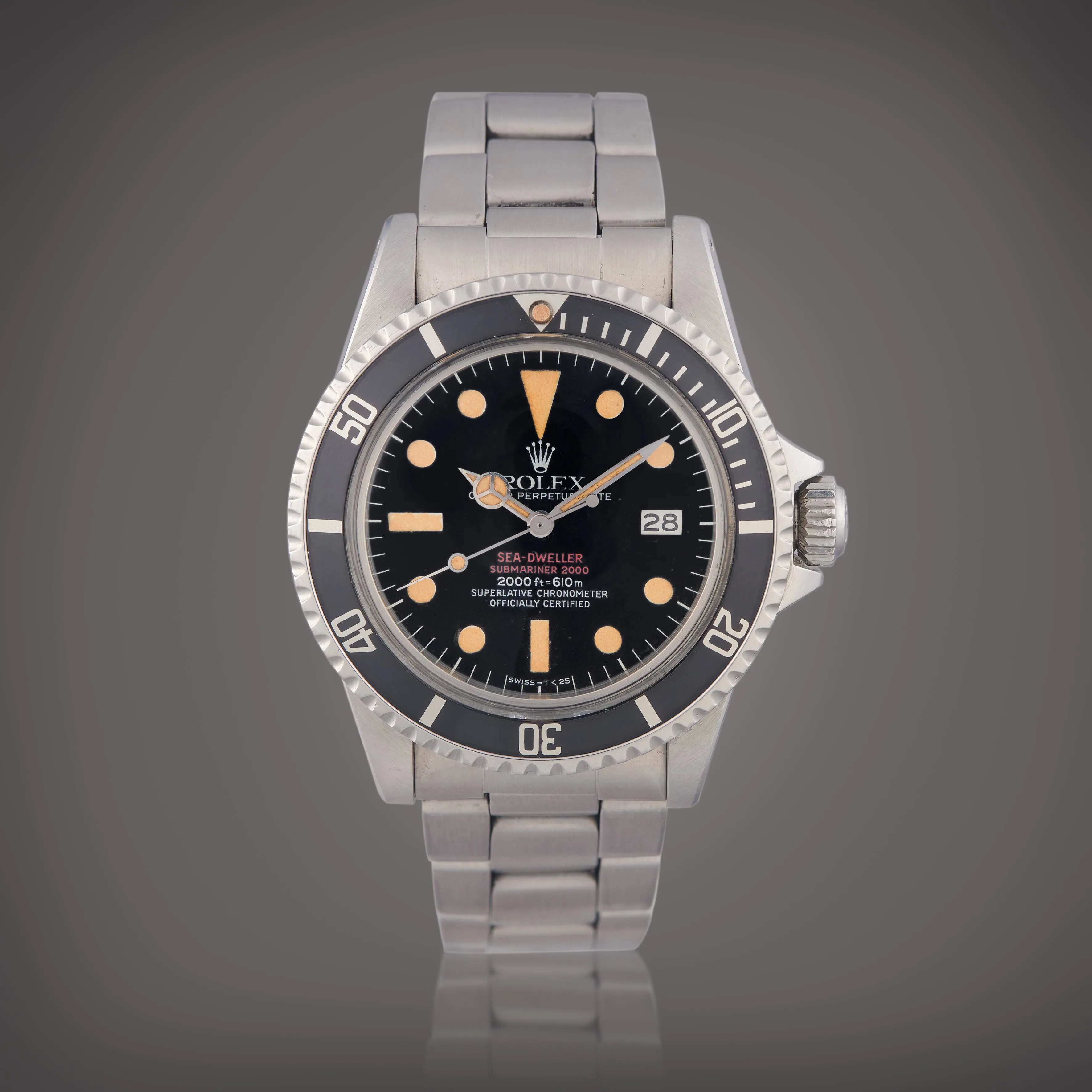 Rolex Sea-Dweller 1665 40mm Stainless steel Black 2