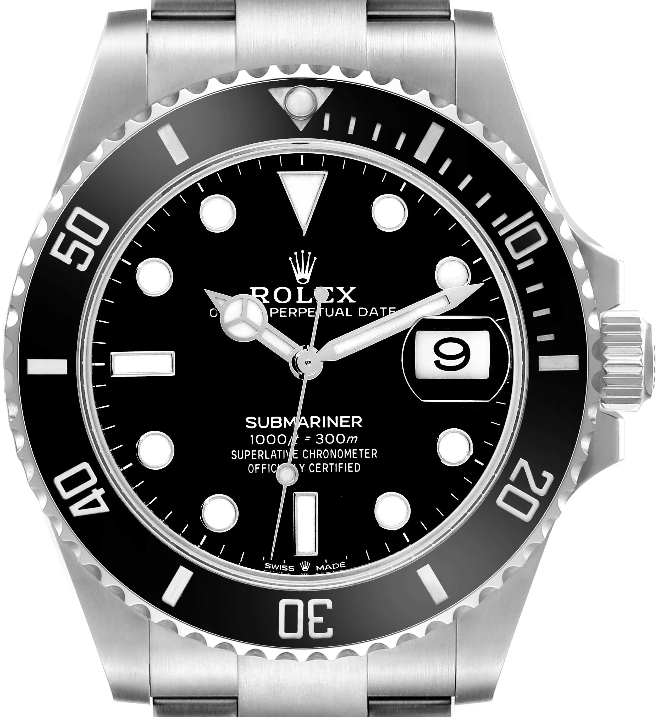 Rolex Submariner 126610 41mm Stainless steel Black