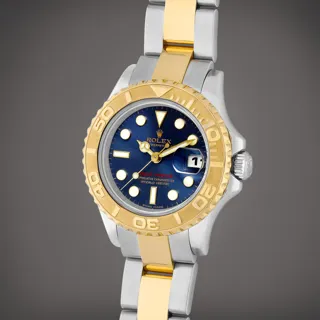 Rolex Yacht-Master 169623 Yellow gold and Stainless steel Blue