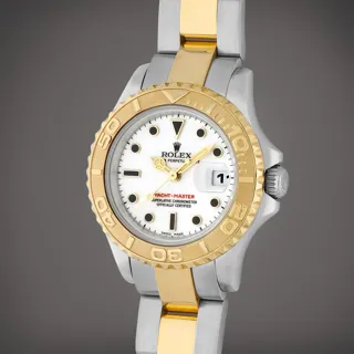 Rolex Yacht-Master 69623 Yellow gold and Stainless steel White