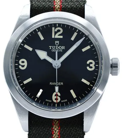 Tudor Ranger 7995/0 39mm Stainless steel Black