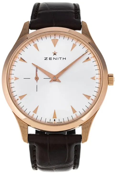 Zenith Elite 18.2010.681/01.C498 40mm Rose gold Silver