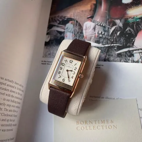 Jaeger-LeCoultre Grande Reverso Lady Ultra Thin Duetto Duo Q3302421 24mm Rose gold Silver