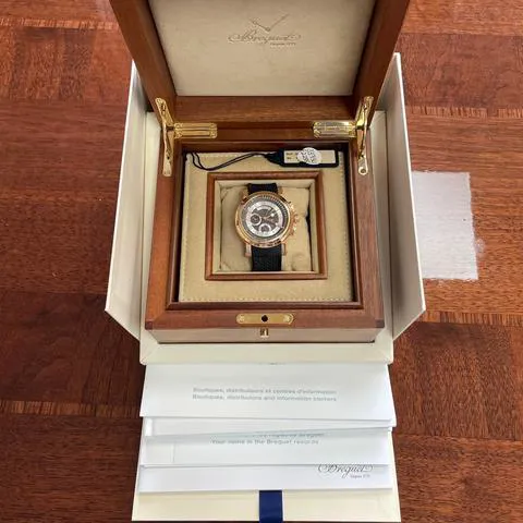 Breguet Marine 5827BR/Z2/5ZU 42mm Rose gold Black