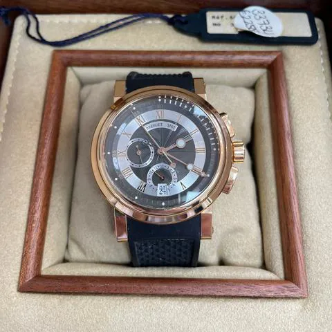 Breguet Marine 5827BR/Z2/5ZU 42mm Rose gold Black 4