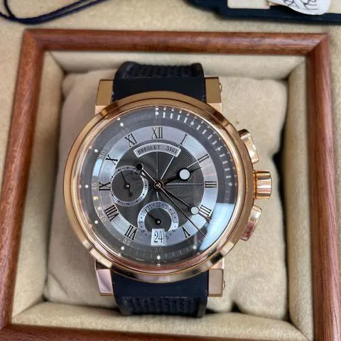 Breguet Marine 5827BR/Z2/5ZU 42mm Rose gold Black 8