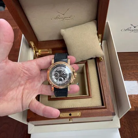 Breguet Marine 5827BR/Z2/5ZU 42mm Rose gold Black 1