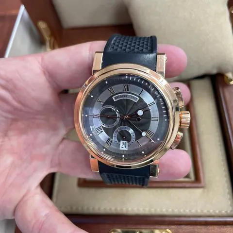 Breguet Marine 5827BR/Z2/5ZU 42mm Rose gold Black 2