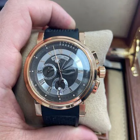 Breguet Marine 5827BR/Z2/5ZU 42mm Rose gold Black 11