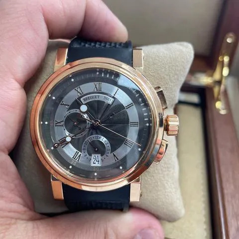 Breguet Marine 5827BR/Z2/5ZU 42mm Rose gold Black 12