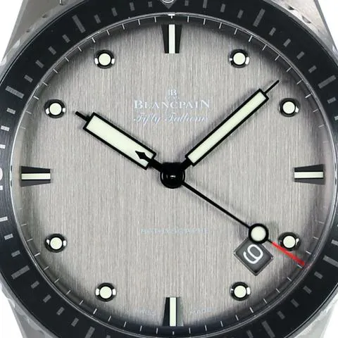 Blancpain Fifty Fathoms Bathyscaphe 5000 1210 98S 43mm Titanium Anthracite 1