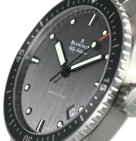 Blancpain Fifty Fathoms Bathyscaphe 5000 1210 98S 43mm Titanium Anthracite 4