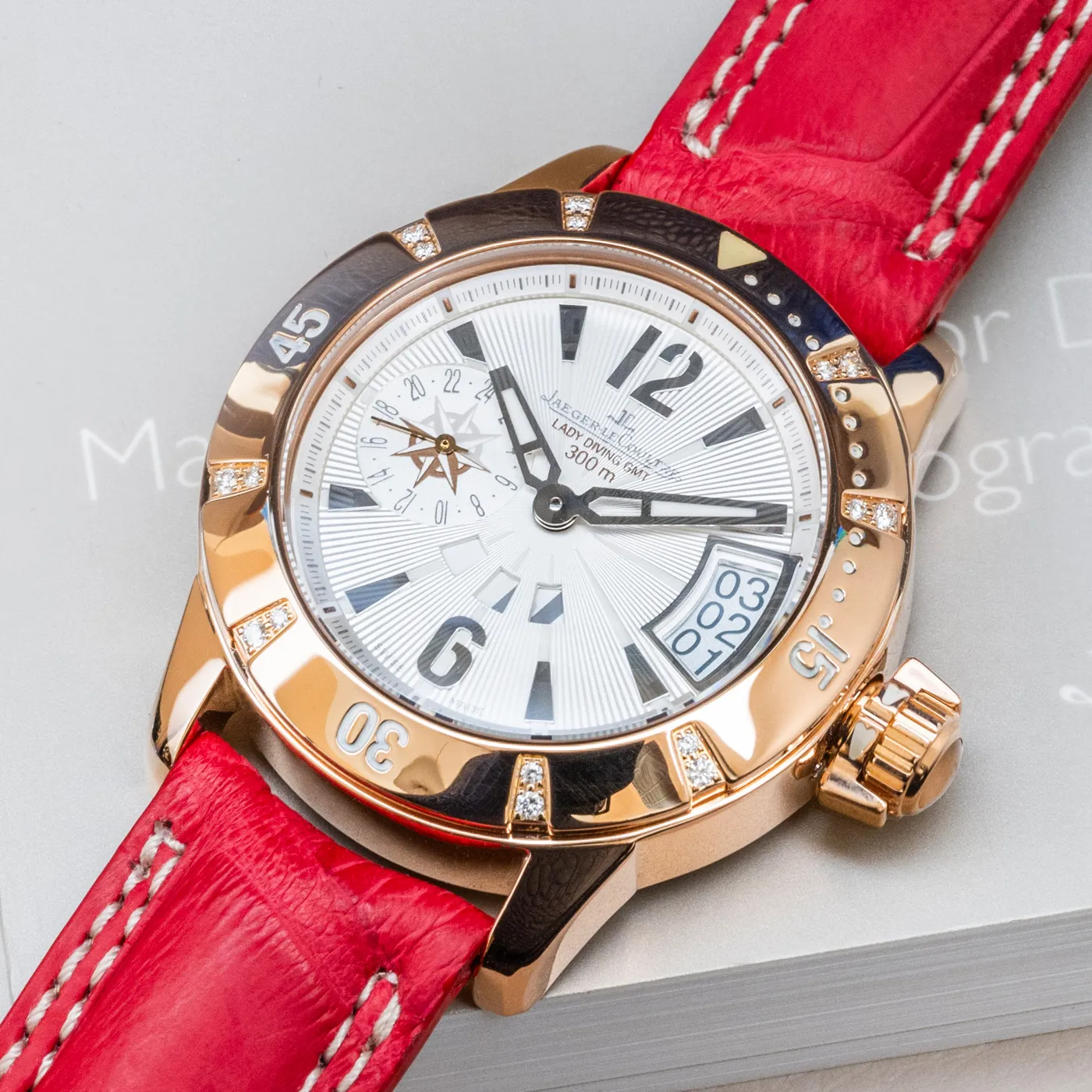 Jaeger-LeCoultre Master Compressor Diving GMT 156 38mm Rose gold