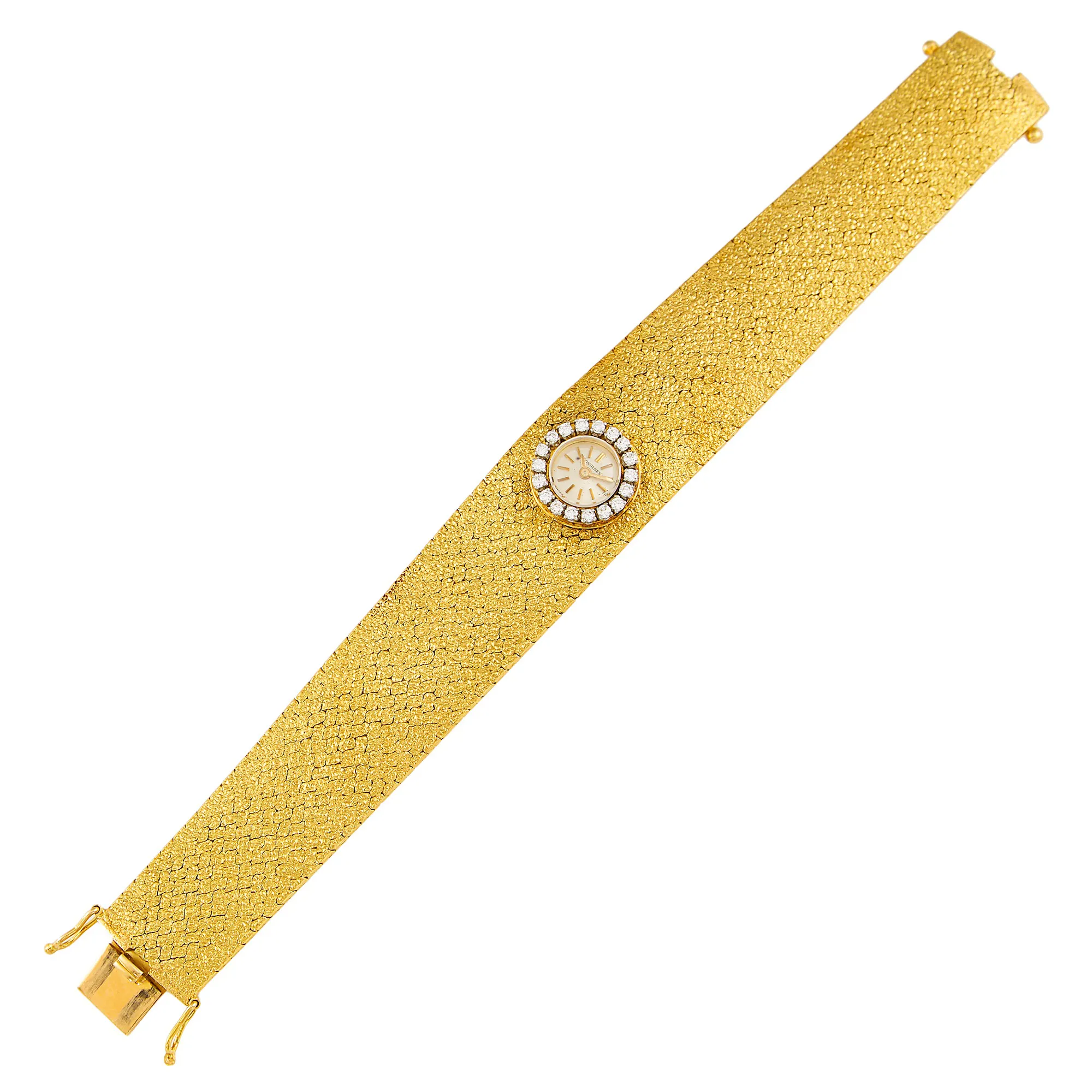 Longines nullmm Yellow gold and diamonds Gold tone 1