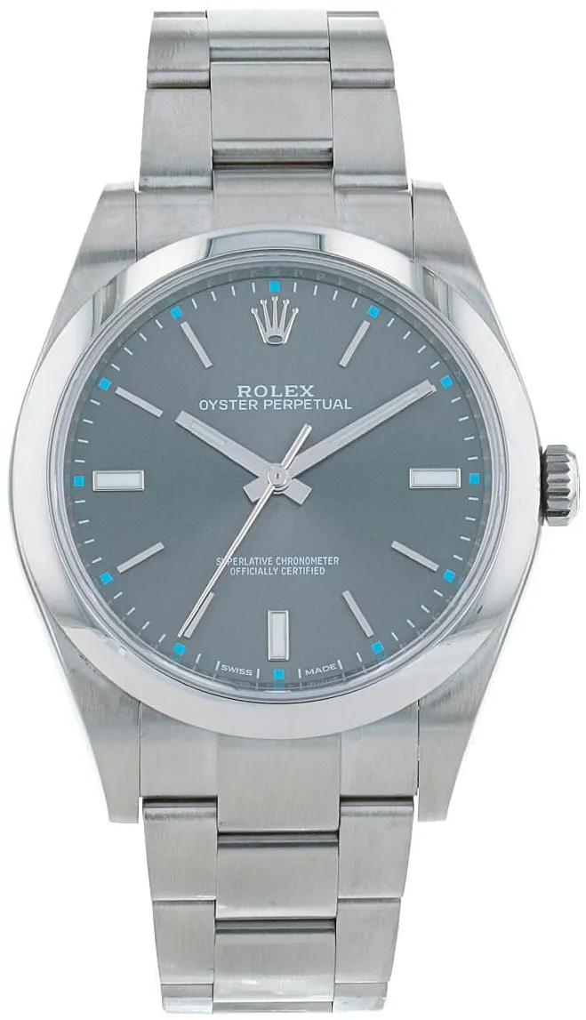 Rolex Oyster Perpetual 114300 39mm Stainless steel Gray