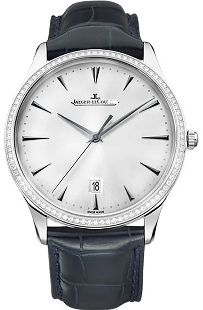 Jaeger-LeCoultre Master Ultra Thin Date Q1283501 40mm White gold Silver