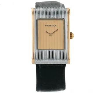 Boucheron Reflet Yellow gold and Stainless steel Golden