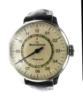 MeisterSinger Perigraph Stainless steel White