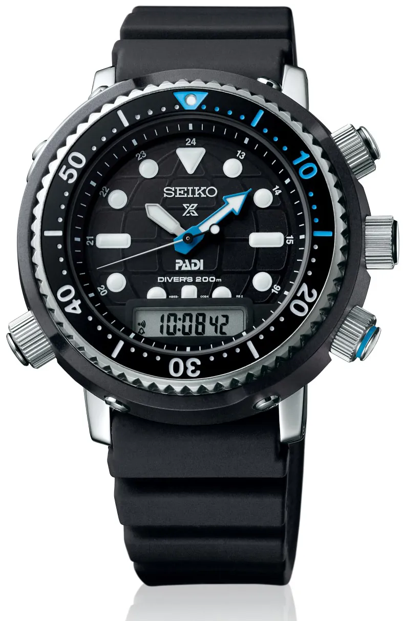 Seiko Prospex SNJ035P1 46.92mm Stainless steel Black