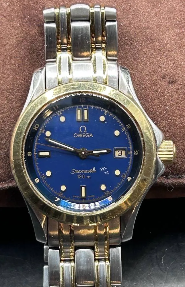 Omega Seamaster nullmm Yellow gold and stainless steel