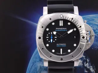 Panerai Luminor Submersible PAM 00973 42mm Stainless steel Black